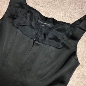 Tara Jarmon black silk top